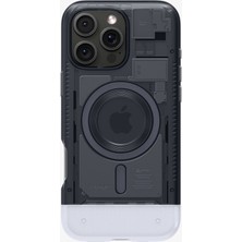 Spigen iPhone 16 Pro Kılıf Classic C1 MagFit MagSafe özellikli Graphite - ACS08152