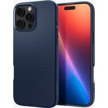 Spigen iPhone 16 Pro Kılıf Liquid Air Navy Blue - ACS08118