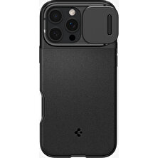 Spigen iPhone 16 Pro Kılıf Optik Armor MagFit MagSafe özellikli Black - ACS08149