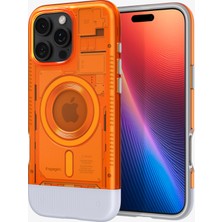 Spigen iPhone 16 Pro Max Kılıf Classic C1 MagFit MagSafe özellikli Tangerine - ACS08559