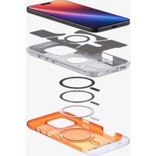 Spigen iPhone 16 Pro Max Kılıf Classic C1 MagFit MagSafe özellikli Tangerine - ACS08559