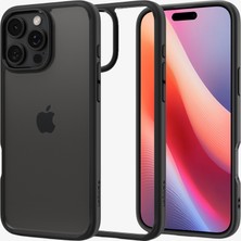 Spigen iPhone 16 Pro Max Kılıf Ultra Hybrid Matte Black - ACS07996