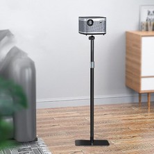 CoverZone Profesyonel Projeksiyon, Kamera ve Fotoğraf Makinesi Standı 120CM 2.7kg Ağırlığında Portatif Yüksekliği Ayarlanabilir Stant TY-L01