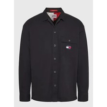 Tommy Jeans Klasik Günlük Kesim Ince Gömlek