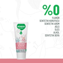 Siveno %100 Doğal Diş Macunu Bebek ve Çocuk İçin Karışık Meyve Aromalı Florürsüz 50 ml