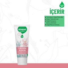 Siveno %100 Doğal Diş Macunu Bebek ve Çocuk İçin Karışık Meyve Aromalı Florürsüz 50 ml