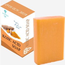 Anatolia Soap Kojik Asit Sabunu Hücreleri Çalıştırır Ciltteki Lekeleri Giderici Kolajen Etkisi Hyaluronik Zerdeçal