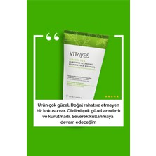 VITAYES Yüz Temizleme Jeli Akneye Yatkın Ciltler için Yeşil Çay Özlü Derinlemesine Temizlik Canlılık 150 ml