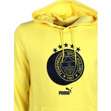 Puma Fenerbahçe Logo Sarı Jr Sweat