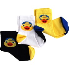 Fenerbahçe Çocuk Yellow Maskot 3lü Çorap