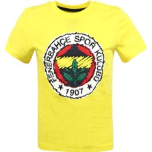 Fenerbahçe Çocuk Trıbun Fırça Detaylı Logolu Tsh