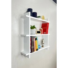 Mudesa Duvar Rafı Kitaplık Duvara Monte Kitap Rafı Modern Dekoratif Pratik Şık Raf Ev Dekorasyonu