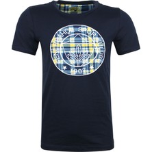 Fenerbahçe Erkek Trıbun Ekose Logolu Tshırt