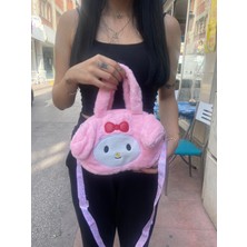 Piraye Gift My Melody El Omuz Çantası Peluş  Pembe
