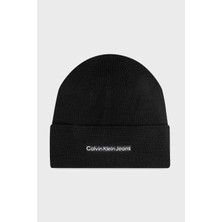 Calvin Klein Logolu Örgü Bere K50K512452BEH Erkek Bere K50K512452 Beh