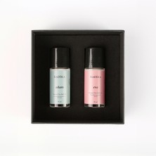 Radika Aromaterapi / Doğal Roll On / Kadın ve Erkek Set / Adam & Eve Roll-On / Alüminyum ve Paraben Içermez