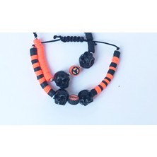 Yamyam Accessories 2li Hallowen Cadılar Bayramı Makrome Fimo Bileklik