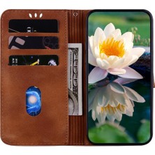 SZY Mall Infinix Sıcak 40 Pro Cüzdan Için Flip Case Kickstand Kabartma Lotus Çiçek (Yurt Dışından)