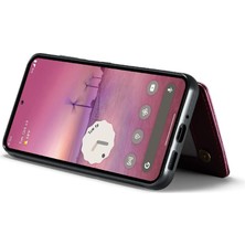 SZY Mall Google Piksel 9 Için Flip Case Rfıd Engelleme Kart Tutucu Kickstand Pu Ince (Yurt Dışından)