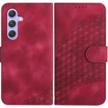 SZY Mall Samsung Galaxy A16 Için Flip Case Pu Deri Kapak Çevirin Manyetik Kart Durumda (Yurt Dışından)