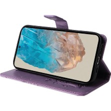 SZY Mall Kart Yuvası Standı ile Samsung Galaxy M35 Için Kılıf Kickstand Manyetik Çevirin (Yurt Dışından)