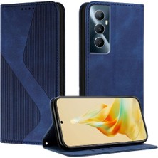 SZY Mall Realme C65 4g Için Kılıf Folio Kapak Pu Deri Cüzdan Kickstand Manyetik (Yurt Dışından)