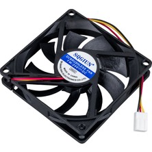 Kaufhier IC-216A 80X80X15MM 24 Volt 3 Pin Fırçasız Dc Fan (4607)