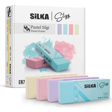 Silka Pastel 4 Renk Silgi 20 Li Art.4 Renkli Silgiler ile Eğlenceli Yazım Deneyimi