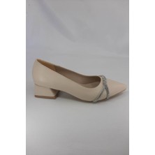 Trisiss Kadın Stiletto Krem 06-1015