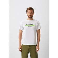 Iceberg ICE3MTS01 Neon T-Shirt White