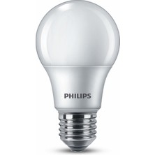 Philips LED 8-60W Ampul 6500K Beyaz Işık (Adetli)