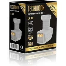 Technobox Tb 22 2'li Lnb 3D Destekli Full Hd Lnb