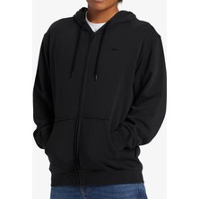 Quiksilver Salt Water Zip Hoodie Erkek Sweatshirt AQYFT03330-KVJ0 Black