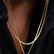 Ricco Jewellery 925 Ayar Gümüş Old Money Küp Zincir • Made In Italy • Everyday Luxury Silver