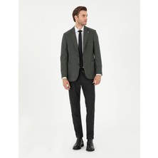 Pierre Cardin Erkek Antrasit Slim Fit Bağcıklı Kanvas Pantolon 50296178-VR006