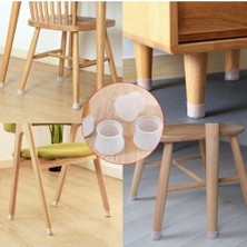 Ynt İthalat Masa Ve Sandalye Ayak Koruyucu Silikon 12 Adet