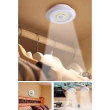 Carnivalland Pilli Kumandalı LED Koridor Çocuk Odası Karavan Dekoratif 3lü Spot Lamba Kablosuz Aydınlatma