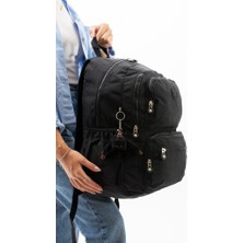 Baginn Kadın Sırt Çantası Hafif Kumaş Çok Cepli Kabin Boy Seyahat Çantası 43*30 cm