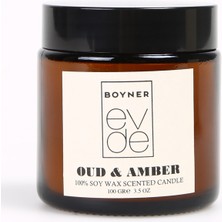 Boyner Evde Oud Amber Kavanoz Mum