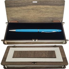 Turtcest Tükenmez Kalem Ahşap Kutulu