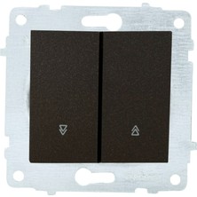 Ovivo Quantum Siyah KOMÜTATÖR VAVİYEN Çerçeve Hariçtir.