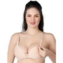 Miray Life Toparlayıcı Modal Cotton Kaplı Hamile Kadın Emzirme Sütyeni Ten 85 1422