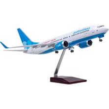 It-Sold 1/85 Ölçekli Pobeda Airlines Boeing 737 Model Uçak