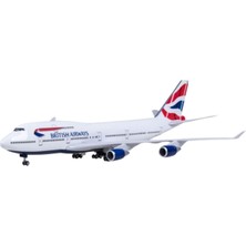 It-Sold 1/150 Ölçekli British Airways Boeing 747 Model Uçak