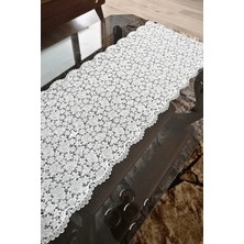 Elegancev Pvc Dantel Raf -Dolap -Çekmece -Masa - Sehpa -Örtüsü - 33 cm x 3 Metre