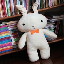 Suitable1 60CM Büyük Pastel Boya Küçük Yeni Nini Öfkesini Çıkarmak Için Tavşan Tarafından Dövülür ve Tavşan Peluş Oyuncağını Dışarı Atar (Yurt Dışından)