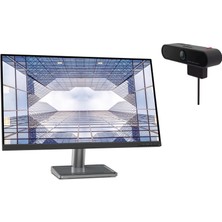 ‘Lenovo L32P-30 31.5" 4ms 60Hz (HDMI+Display) Amd Freesync 4K IPS Monitör 66DFUAC1TK + Lenovo LC 50 Monitör Webcam