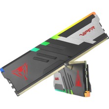 Patriot Viper Venom Rgb PVVR532G660C34K 32GB (2X16GB) Ddr5 6600MHZ CL34 Gaming Ram (Bellek)