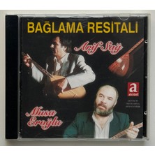 Arif Sağ Musa Eroğlu Bağlama Resitali CD (Orjnal Dönem Baskı Cd)