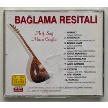 Arif Sağ Musa Eroğlu Bağlama Resitali CD (Orjnal Dönem Baskı Cd)